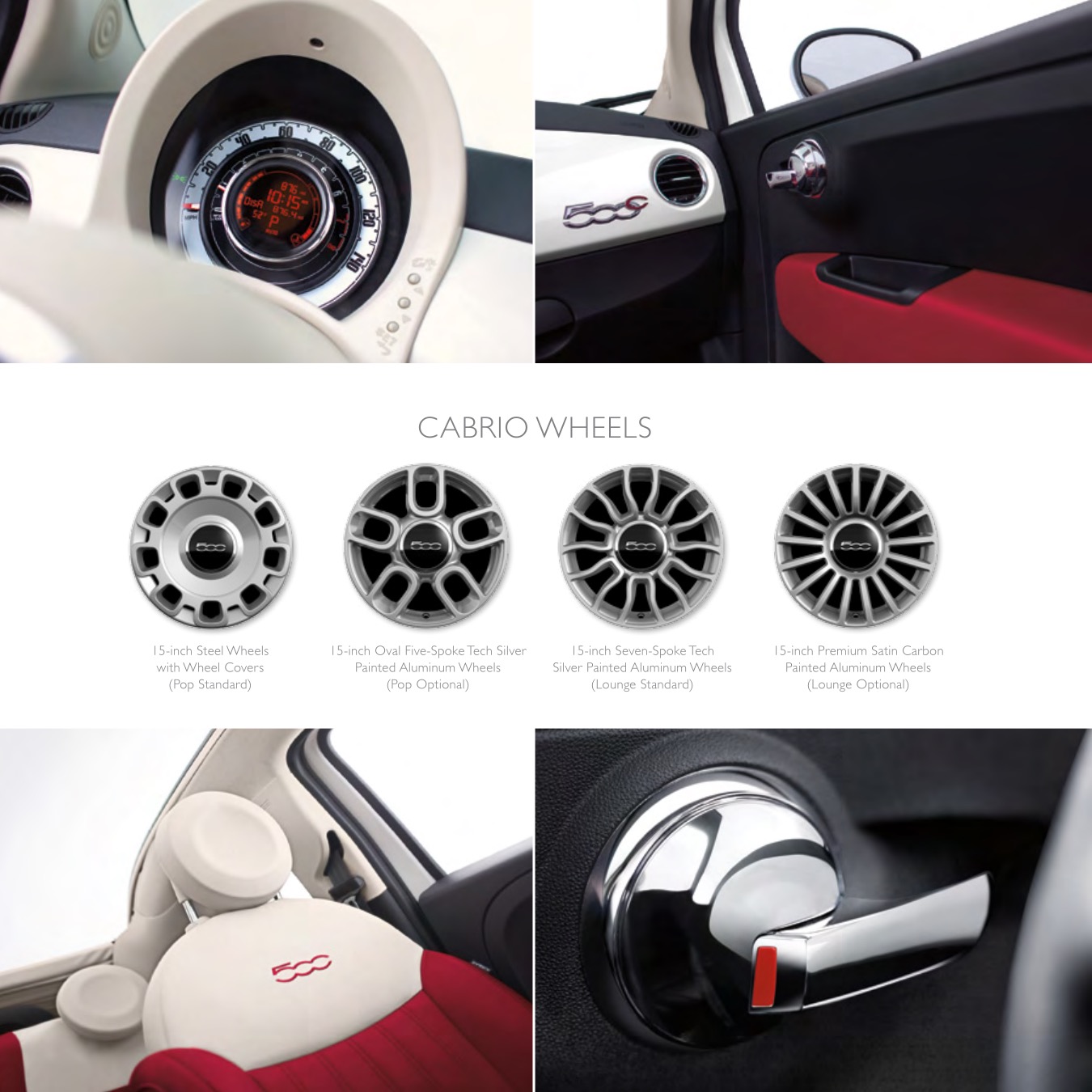 2015 Fiat 500 Brochure Page 50